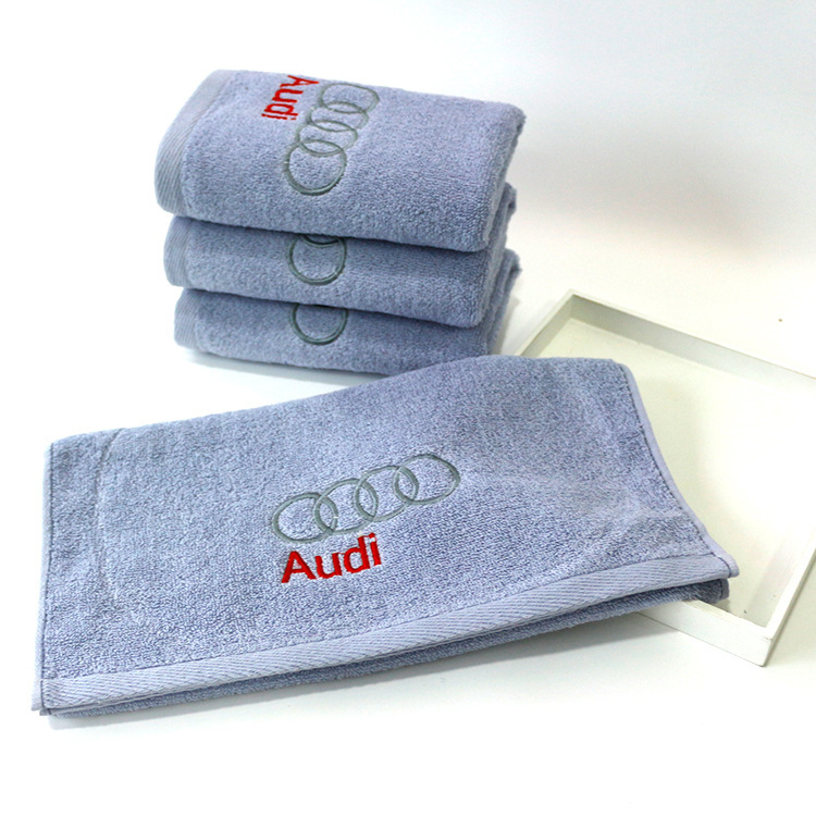 Auto-Verkaufs-Werbegeschenk, Auto-Logo-Stickerei-Handtuch